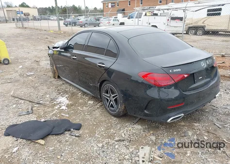 2022 Mercedes-Benz C 300 4Matic from USA, damaged, VIN W1KAF4HB7NR050001